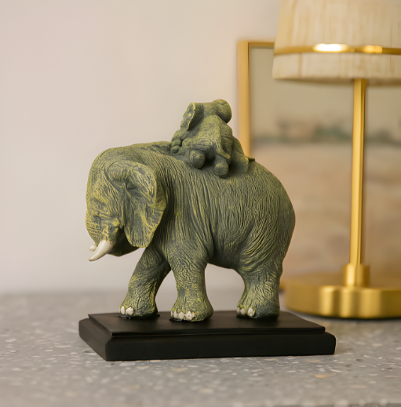 Animal Bond Mother Baby Sculpture