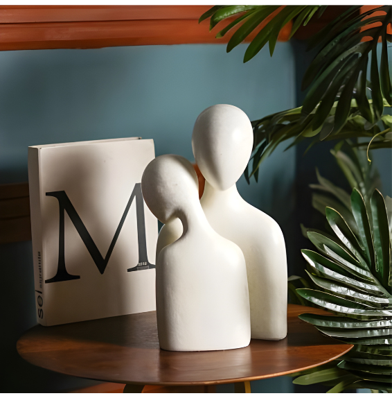 Abstract Soulmates Sculpture (Set of 2)