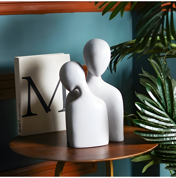 Abstract Soulmates Sculpture (Set of 2)