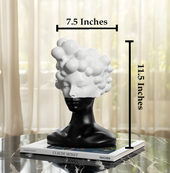 The Sphere of Imagination Decorative showpiece - White Top