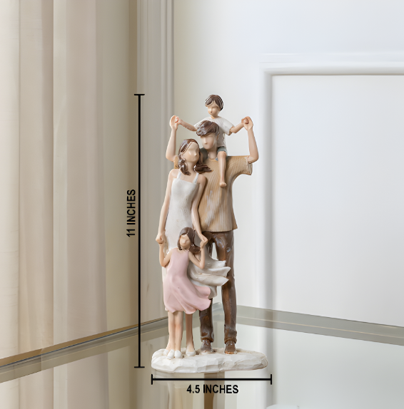 Forever Family Moment Home Decoration Showpiece & Table Decorative Showpiece
