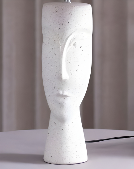 Artistic Illumination: Human Face Table Lamp