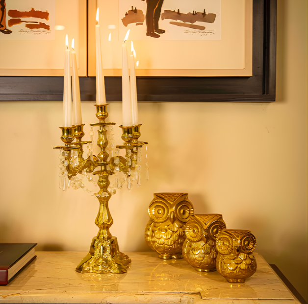 Oversized Owl Set of 3 Decorative Accent