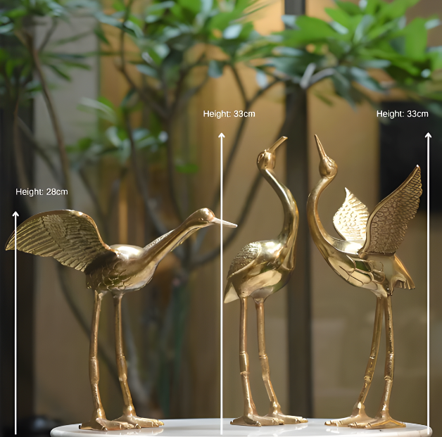 Evelyn Flamingo Set of 3 Decorative Accent
