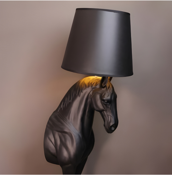 Majesticstride horse lamp console