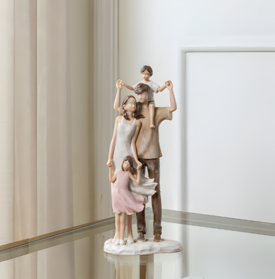 Forever Family Moment Home Decoration Showpiece & Table Decorative Showpiece