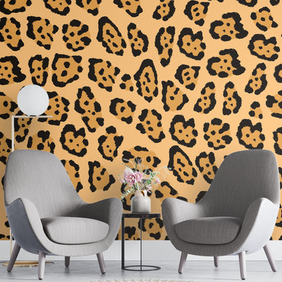 Jaguar skin print – Mural Wallpaper, PVC Free, Non-Toxic