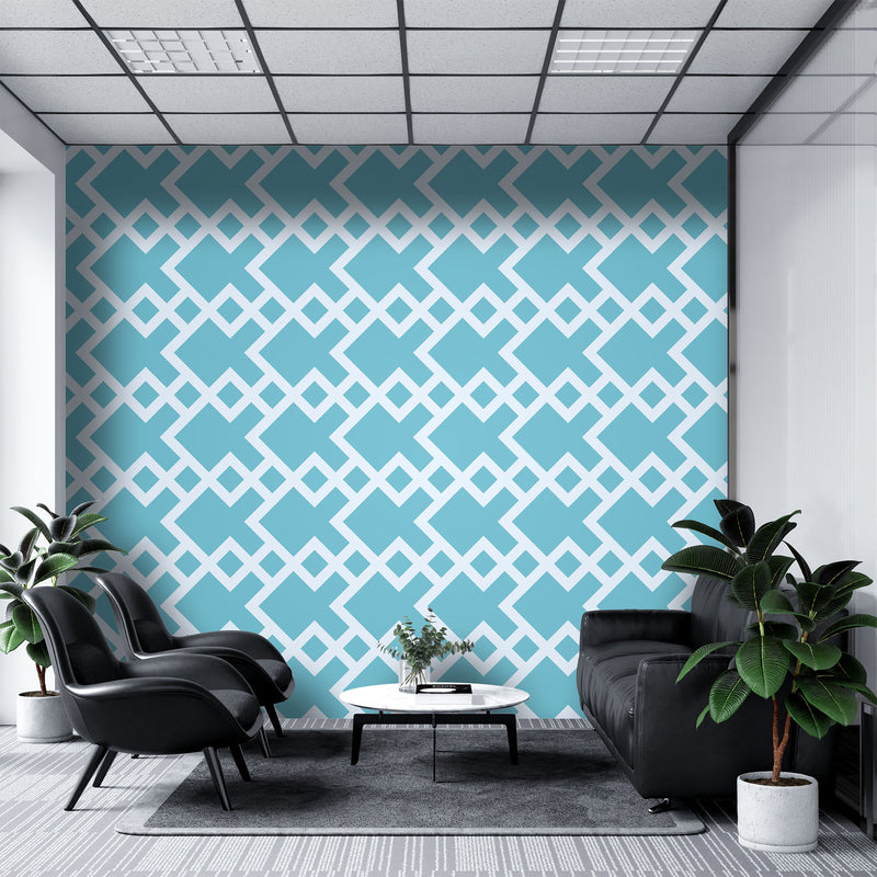 Multicolor design geometric – Mural Wallpaper, PVC Free, Non-Toxic