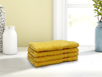 Welspun Anti-Bacterial Face Towel 4 PC Set