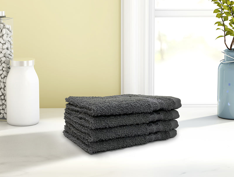 Welspun Anti-Bacterial Face Towel 4 PC Set