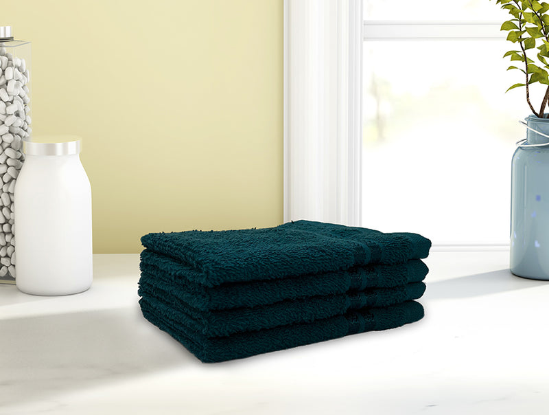 Welspun QuickDry Face Towel 4 PC Set