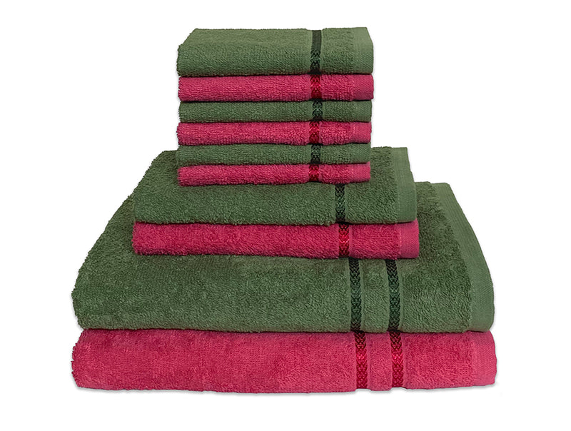 Seasons Best Quik Dry Large Towels 10 PC Set