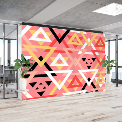 Triangular lines geometric – Mural Wallpaper, PVC Free, Non-Toxic