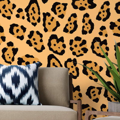 Jaguar skin print – Mural Wallpaper, PVC Free, Non-Toxic