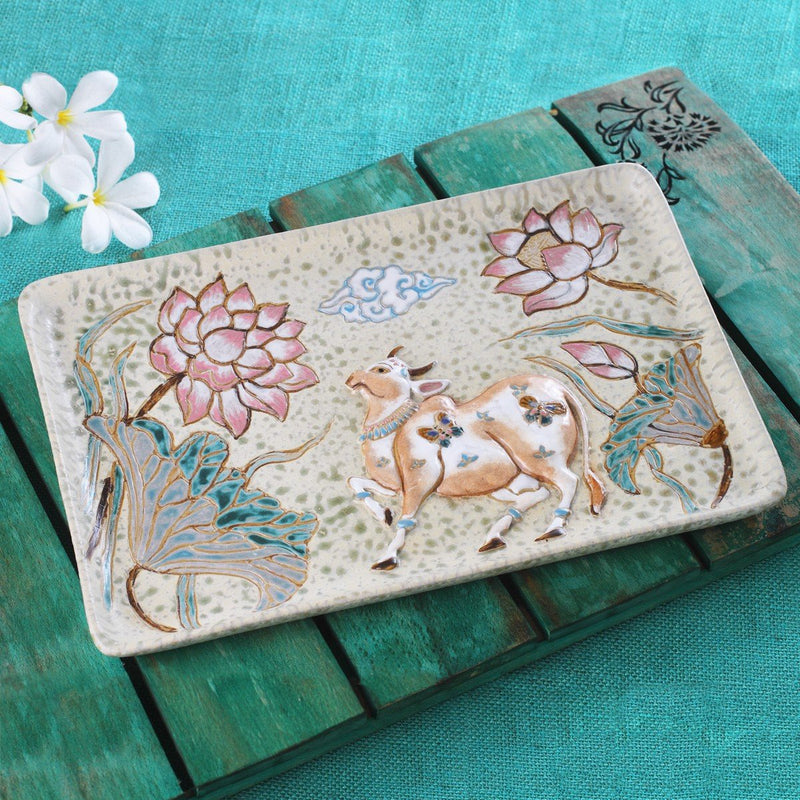 Vrindavan Serving Platter