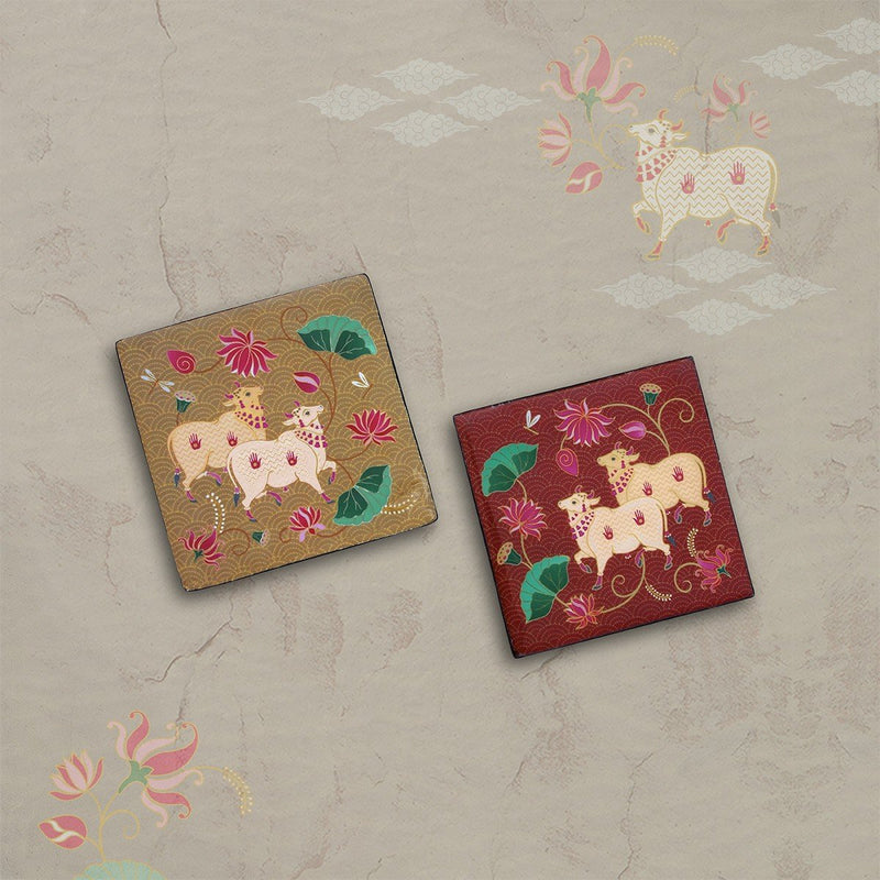 Vrindavan Raasa Coaster (set of 2)