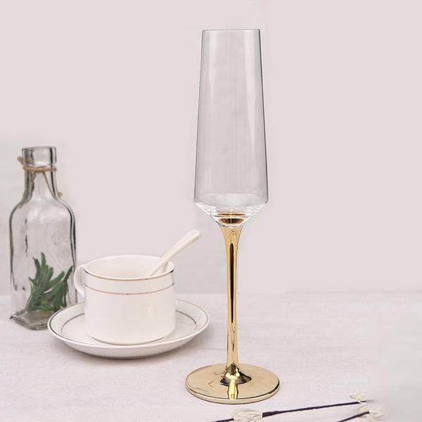 GOLDEN FLUTE GLASS - SET OF 2