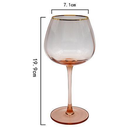 Rose Luxury Glass Collection - Set of 2