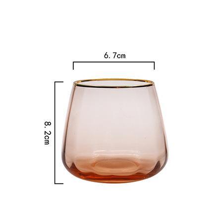 Rose Luxury Glass Collection - Set of 2