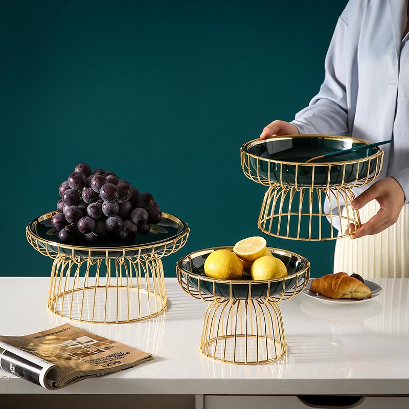 Emerald Fruits Serving Tray