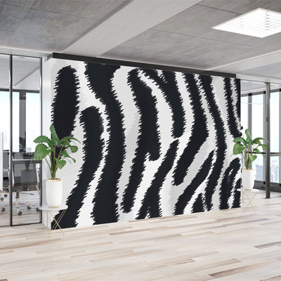 Seamless Zebra strips – Mural Wallpaper, PVC Free, Non-Toxic