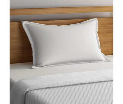 White & Black Diagonal Striped Single Size Comforter (100% Nature Based, Reversible)