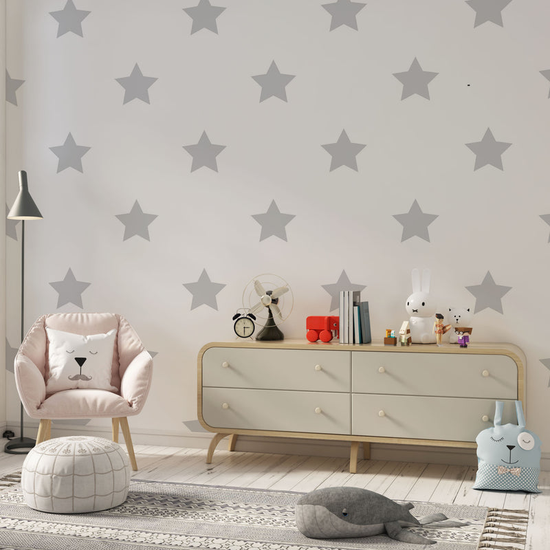 Seamless stars pattern