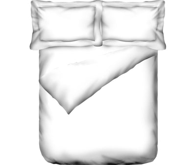 Pristine White King Size Comforter (100% Cotton, Reversible)