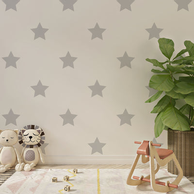 Seamless stars pattern