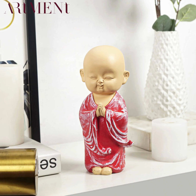 Baby Buddha Monks In Meditation Table Accents (9462)