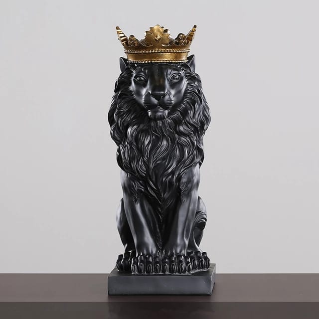 Nordic Minimalist Regal Lion (9462)