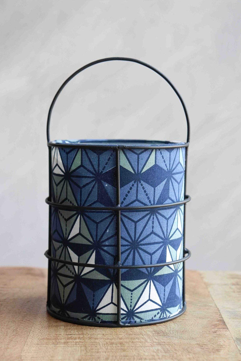 Kamu Lantern (Blue/Olive)