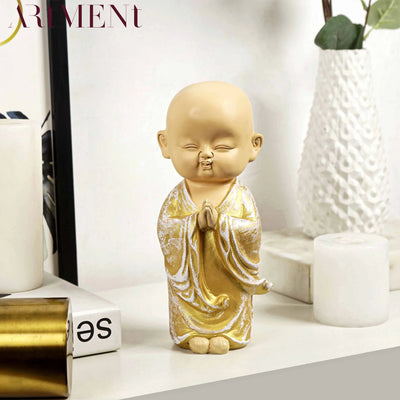 Baby Buddha Monks In Meditation Table Accents (9462)