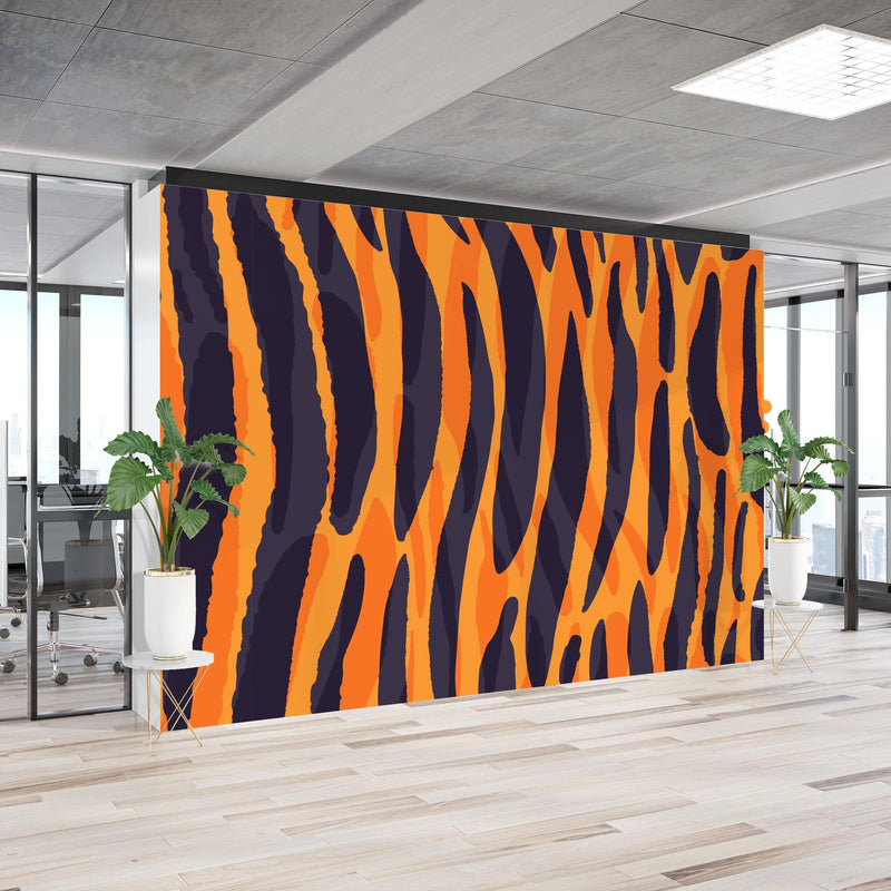 Tiger skin print – Mural Wallpaper, PVC Free, Non-Toxic