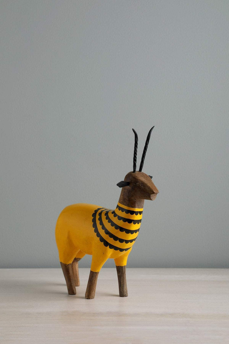 Golden Buck Figurine (Yellow)