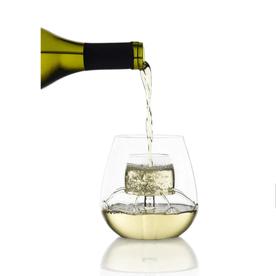 STEMLESS FOUNTAIN GLASS - SET OF 2 (9462)