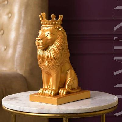 Nordic Minimalist Regal Lion (9462)