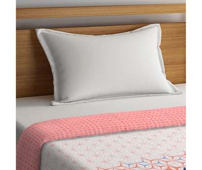 Intricate Geometric Print Single Size Comforter (100% Cotton, Reversible)