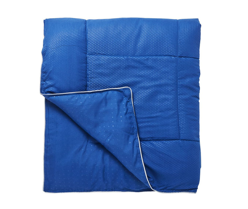 Sapphire Blue Double Size Comforter (Super Soft Micro Fabric, Reversible)