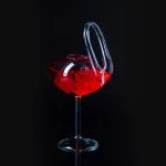 Swan Bird Shaped Cocktail Glass | 300ml | Unique | Bar Glasses | Imported | Premium | Gifts for Friends | Set of 1 (9462)