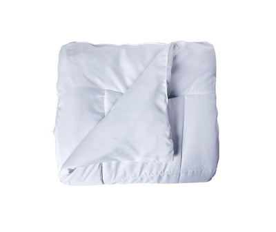 Plain White Double Size Duvet (100% Cotton, Reversible)