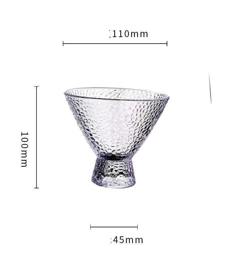 WEAVE MARTINI GLASS - SET OF 2 (9462)