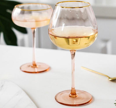 Rose Luxury Glass Collection - Set of 2