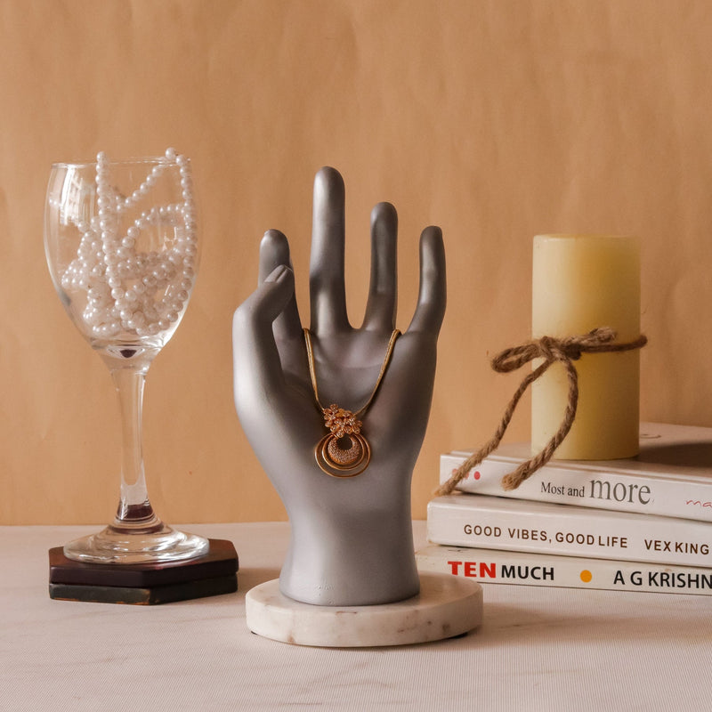 Modern Art Untainted Hand Jewelry Holder (9462)