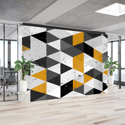 Multicolor modern geometric – Mural Wallpaper, PVC Free, Non-Toxic