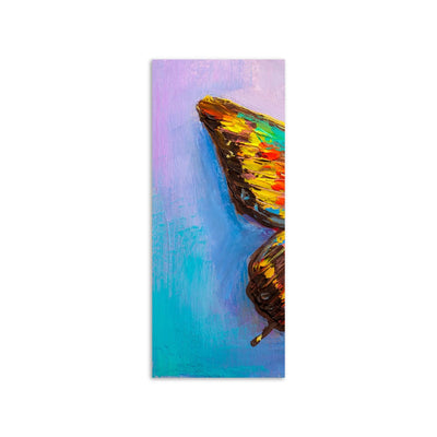 Multi Hued Butterfly Wall Canvas