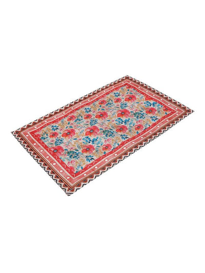 Pink & Blue Floral Printed Placemat/Table Mat Pack of 6