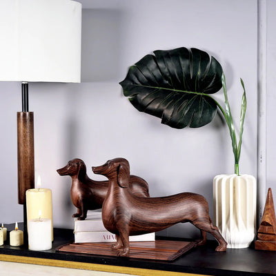 Abstract Canine Table Accent (9462)