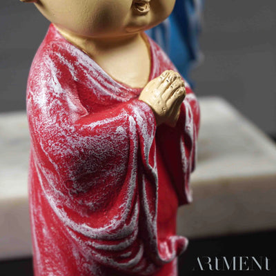 Baby Buddha Monks In Meditation Table Accents (9462)