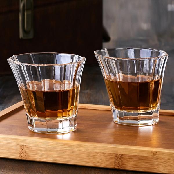 VASE SHAPED WHISKY GLASS - SET OF 2